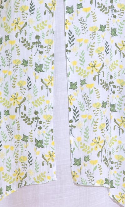 Garden Print Layered Maxi Dress