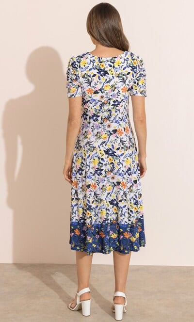 Floral Printed Midi Dress