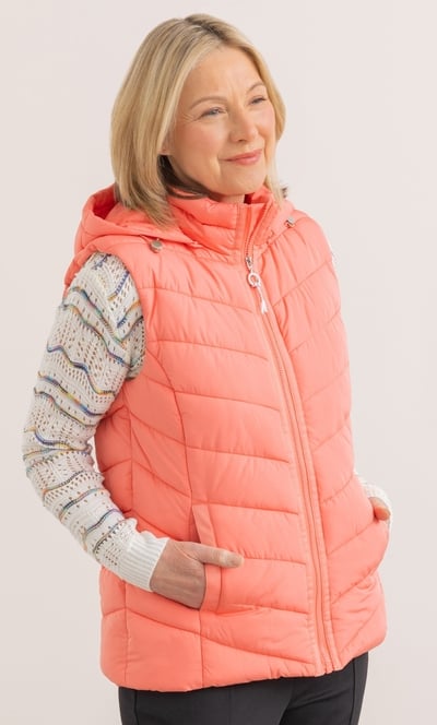 Anna Rose Hooded Puffer Gilet