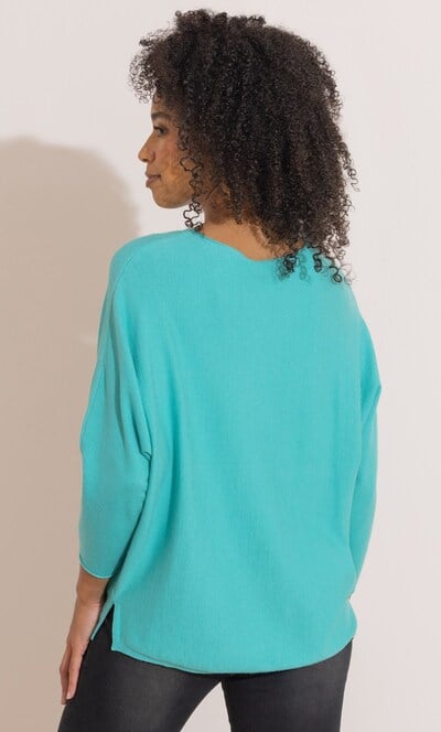 Batwing Knitted Jumper