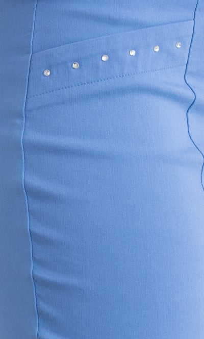 Embellished Pull On Bermuda Shorts