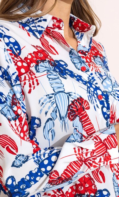 Lobster Printed Blouse