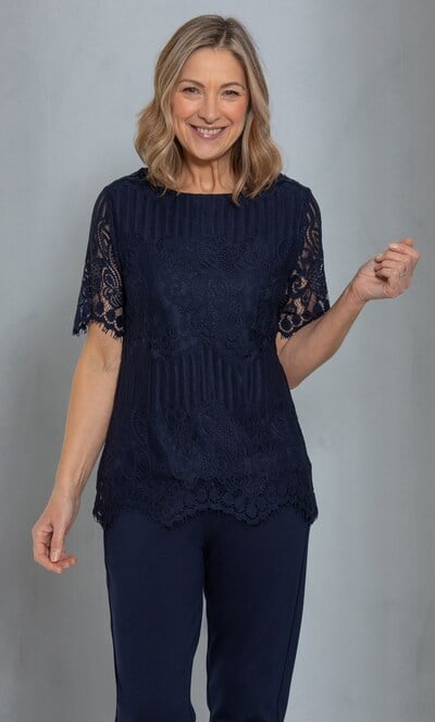 Anna Rose Crochet Lace Top