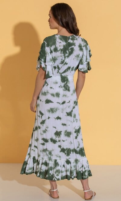 Boho Tie Dye Midaxi Dress