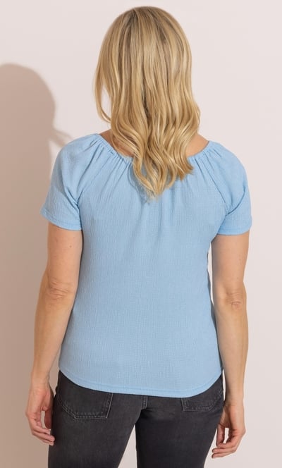 Anna Rose Floral Applique Top