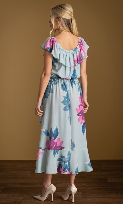 Floral Print Midaxi Dress