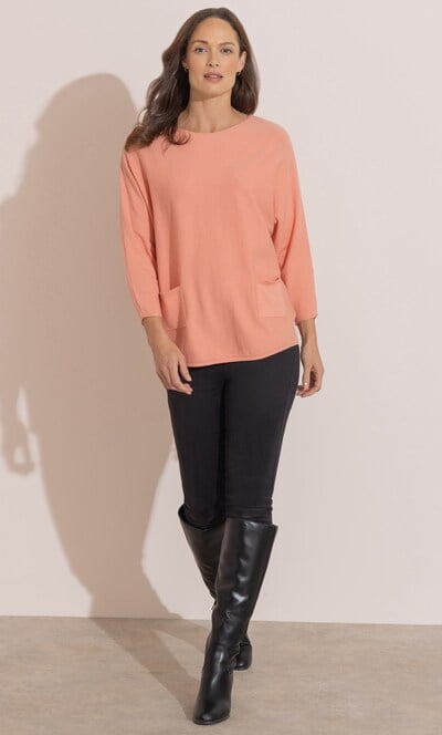 Batwing Knitted Jumper