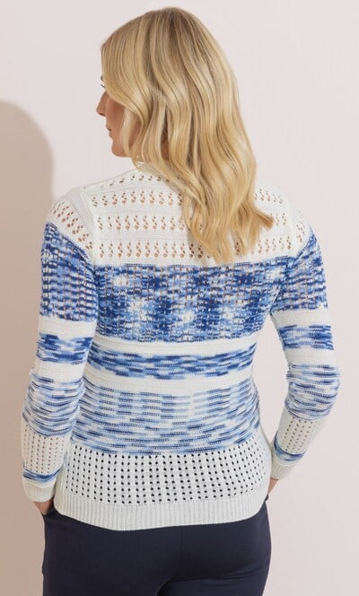 Anna Rose Stripe Knitted Jumper