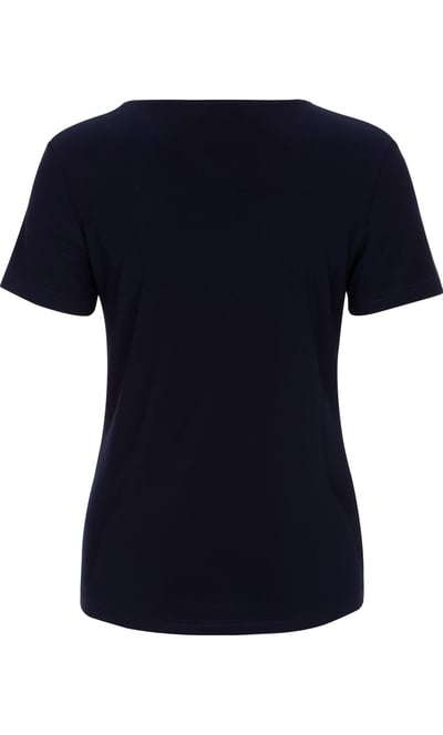 Anna Rose Colour Block Sparkle Top