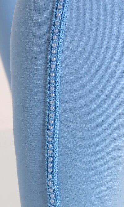 Embellished Slim Leg Trousers