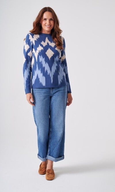 Anna Rose Patterned Jumper