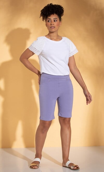 Pull On Stretch Shorts