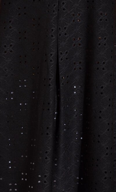 Eyelet Cut Sleeveless Top