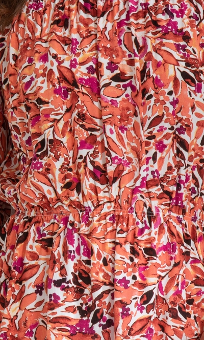 Floral Print Bardot Top