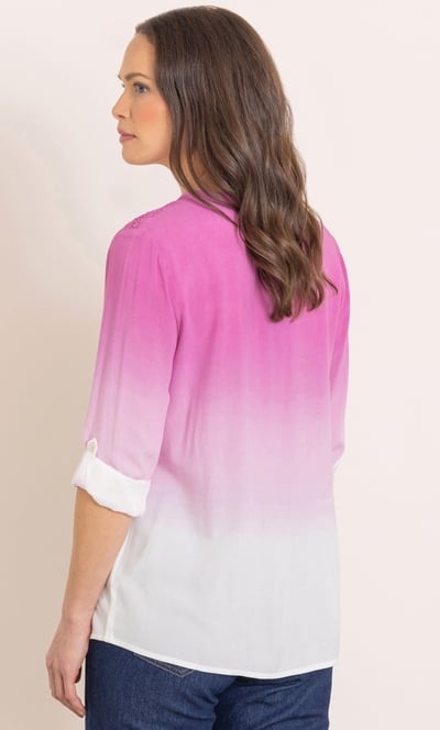 Embellished Dip Dye Shirt