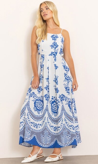 Printed Maxi Dress