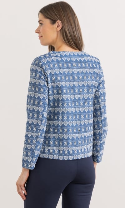 Embroidered Cotton Jacket