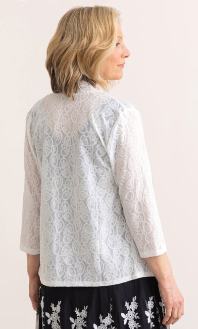 Anna Rose Patterned Waterfall Cover Up