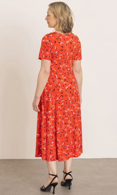 Anna Rose Garden Print ITY Dress