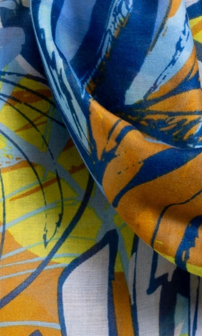 Leaf Printed Scarf