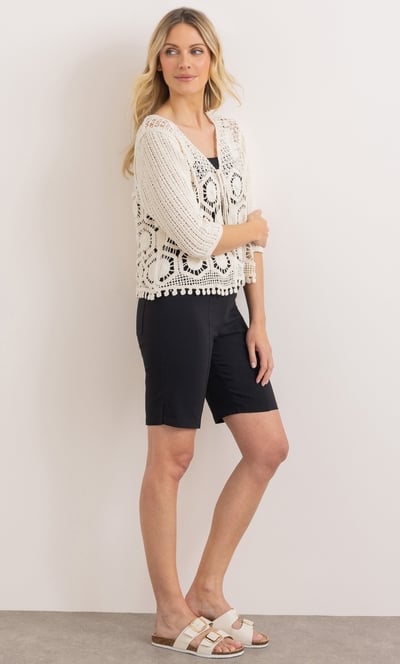 Embellished Pull On Shorts