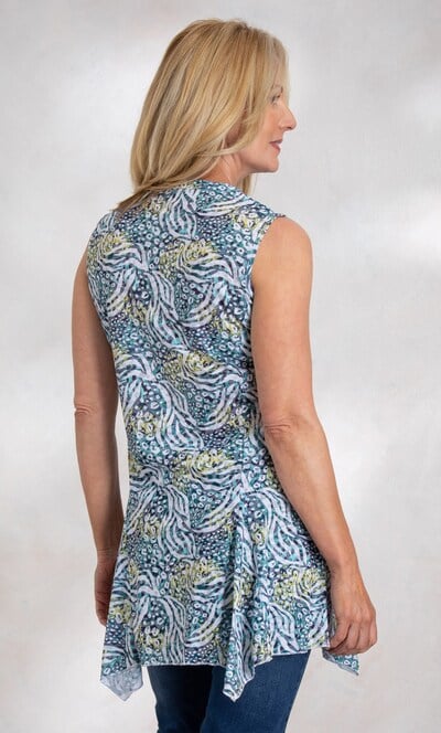 Anna Rose Printed Tunic Top