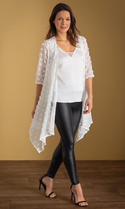Dobby Dip Hem Cover Up