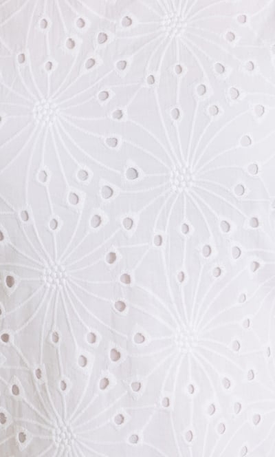 Anna Rose Broderie Anglaise Cotton Shift Dress