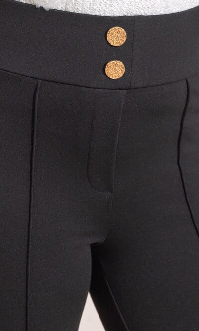 Anna Rose Straight Leg Ponte Trousers