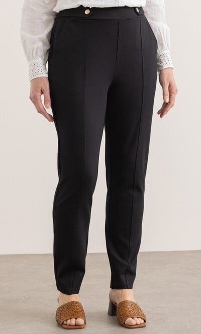 Anna Rose Ponte Slim Leg Trousers 27 inch