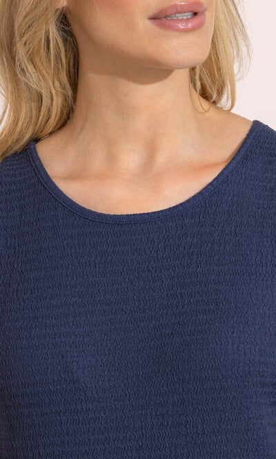 Textured Sleeveless Vest Top