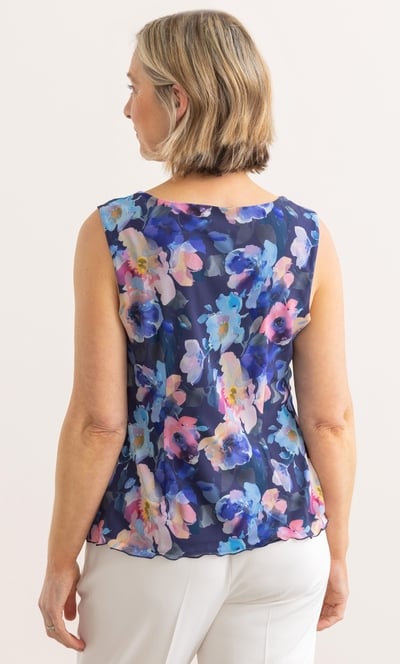 Anna Rose Bouquet Printed Top