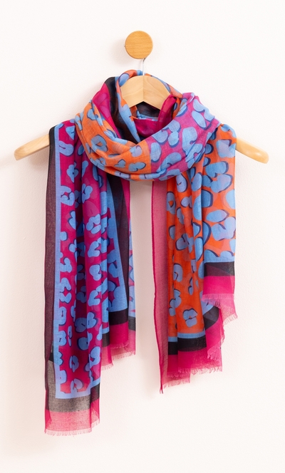 Lightweight Animal Printed Scarf