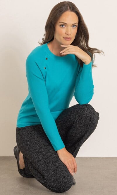 Ribbed Long Sleeve Jumper