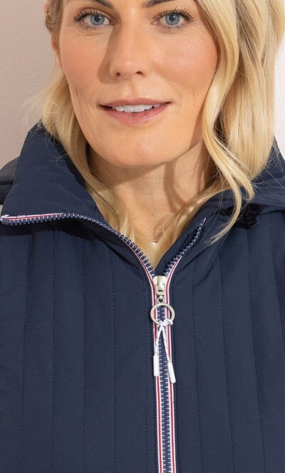 Anna Rose Lightweight Padded Hooded Gilet