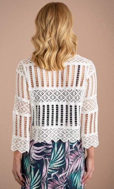 Anna Rose Crochet Cardigan