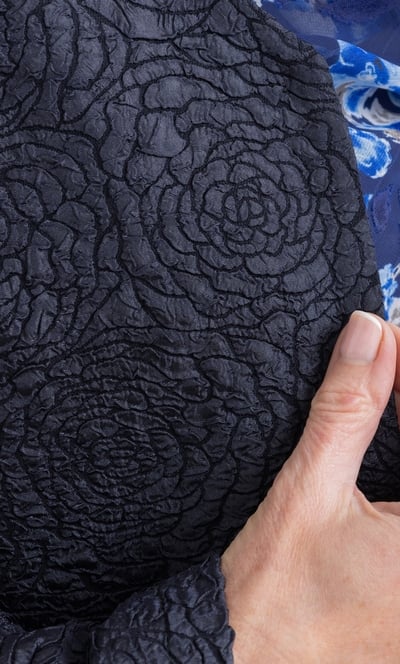Anna Rose Jacquard Peplum Jacket