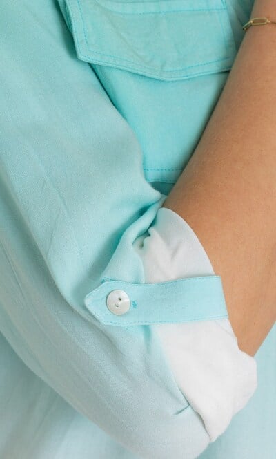 Embellished Dip Dye Shirt