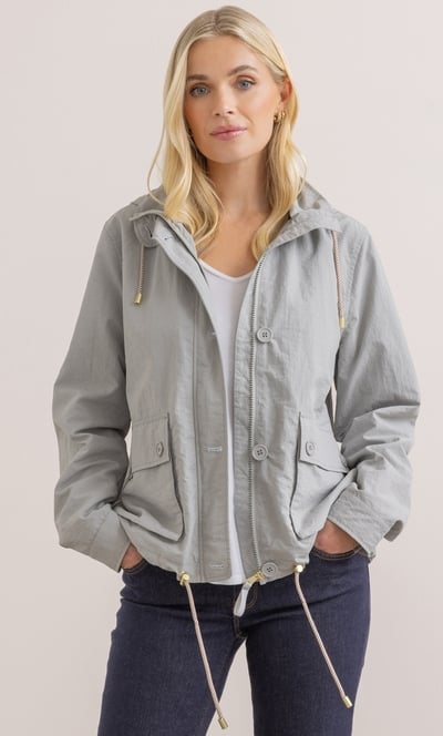 Hooded Lightweight Jacket