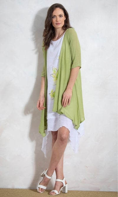 Longline Lightweight Waterfall Cover Up