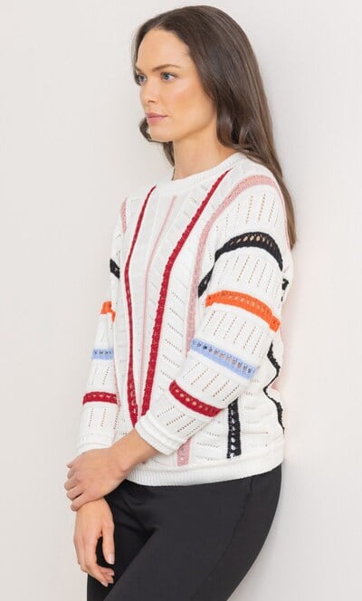 Striped Knitted Jumper