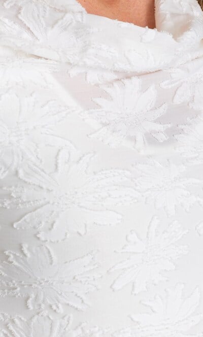 Anna Rose Jacquard Top