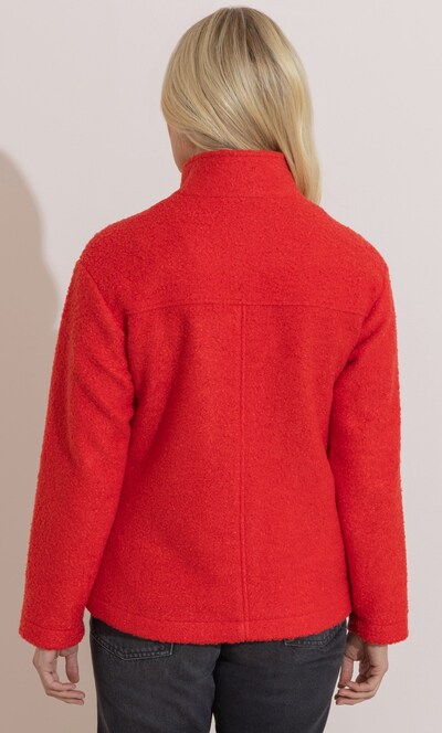 Anna Rose Button Up Boucle Jacket