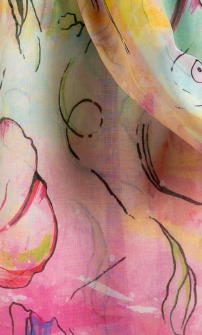 Floral Printed Scarf