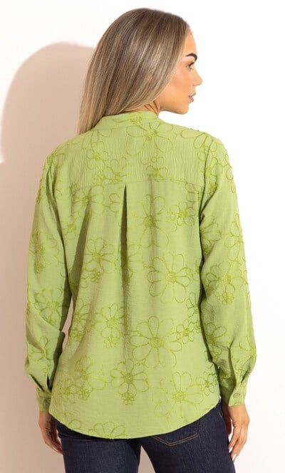 Embroidered Floral Blouse