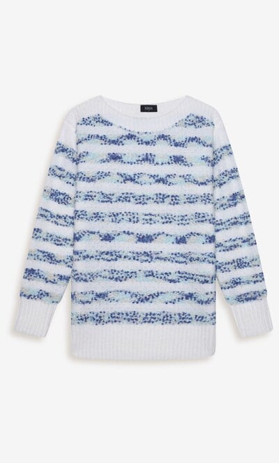 Textured Stripe Jumper