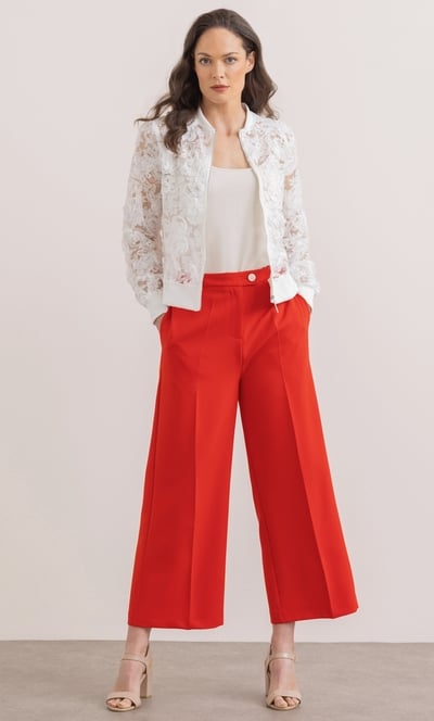 Wide Leg Trousers