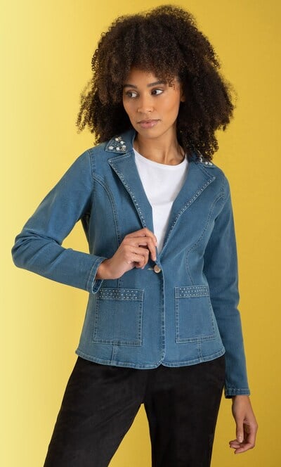 Embellished Denim Jacket