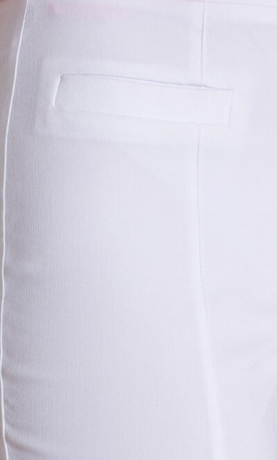 Pull On Cropped Trousers