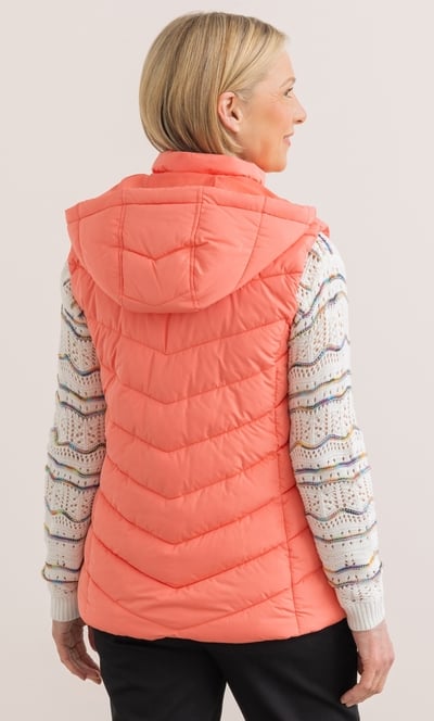 Anna Rose Hooded Puffer Gilet